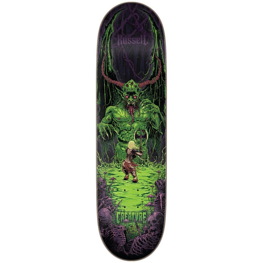 Creature Russell Swamp Pro 8.6 Skateboard Deck