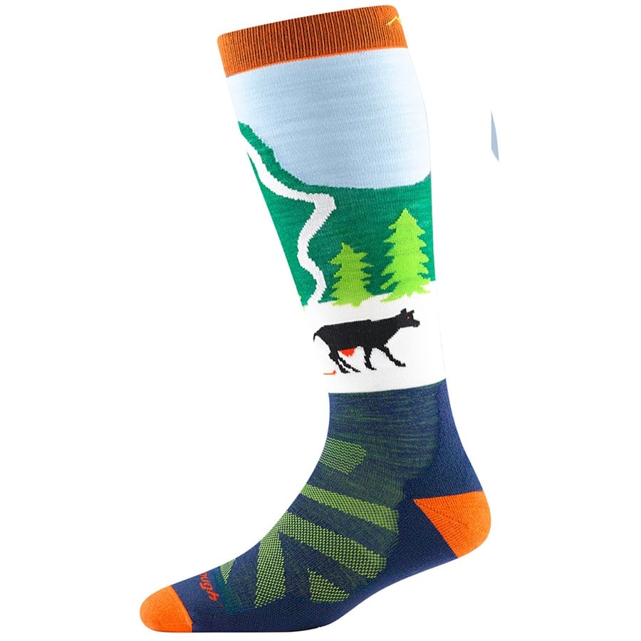 Darn Tough Pow Cow Midweight OTC Socks - Kids'