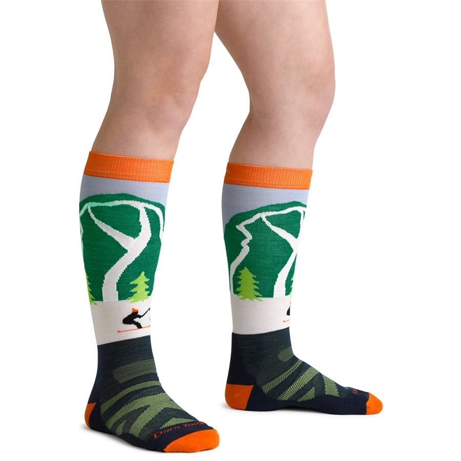Darn Tough Pow Cow Midweight OTC Socks - Kids'