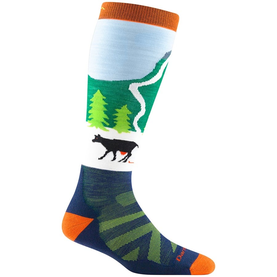 Darn Tough Pow Cow Midweight OTC Socks - Kids'