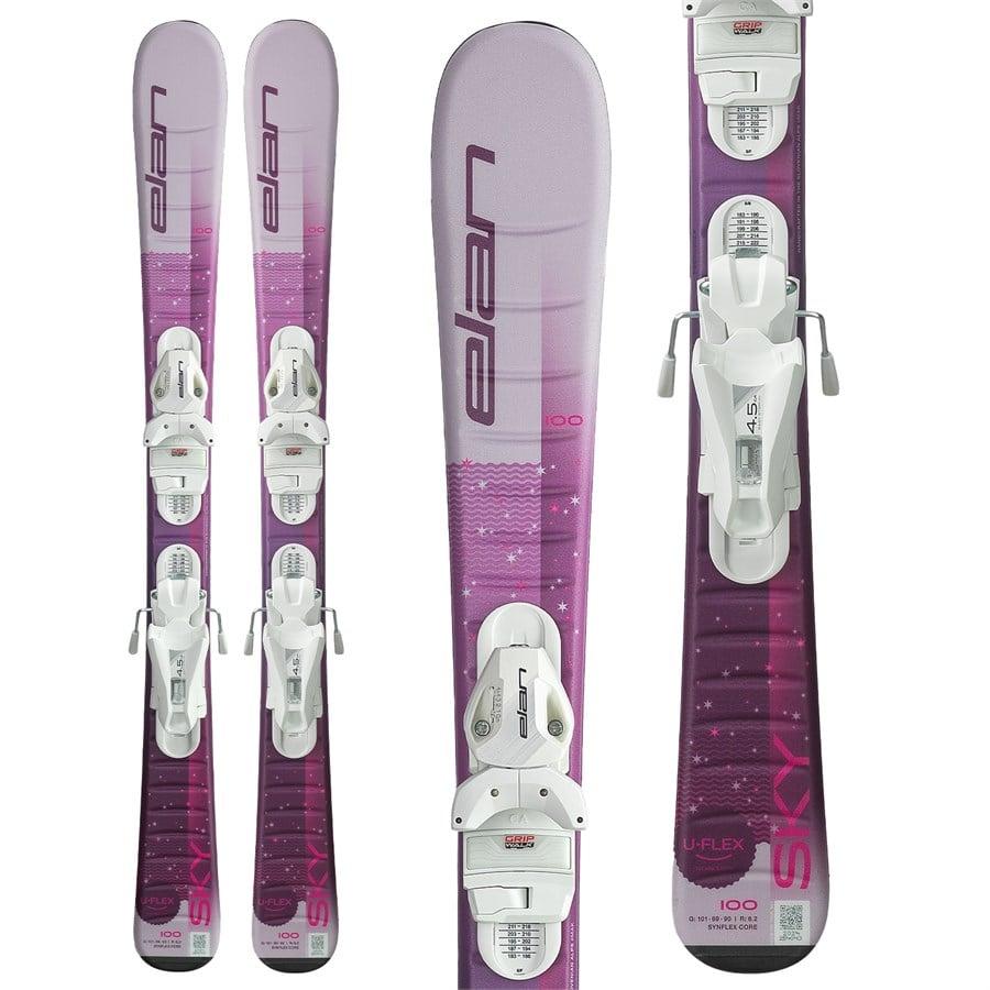 Elan Sky Jr Skis + EL 4.5 GW Bindings - Kids' 2026