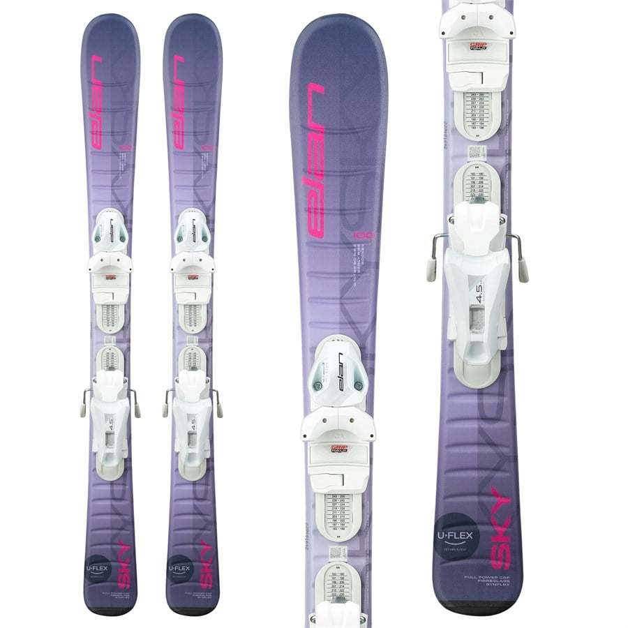 Elan Sky Skis + EL 7.5 GW Bindings - Kids' 2025