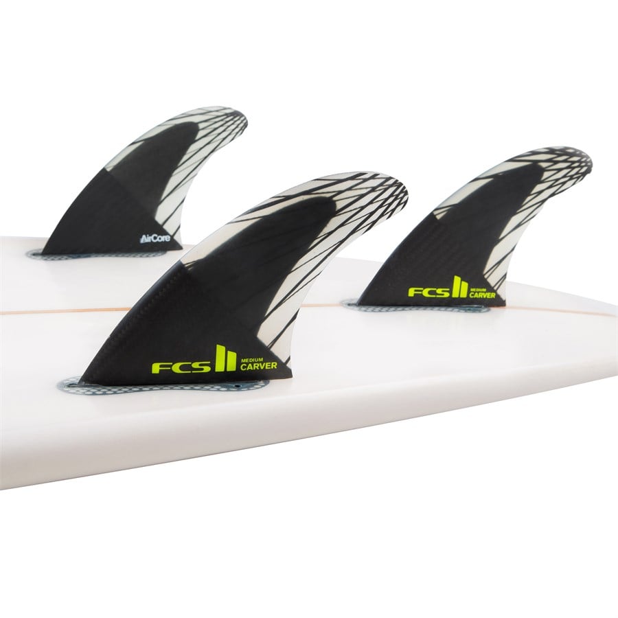 FCS II Carver PC Carbon Large Tri Fin Set