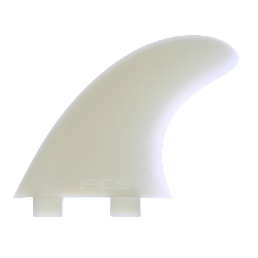 FCS M3 Natural Glass Flex Tri Fin Set