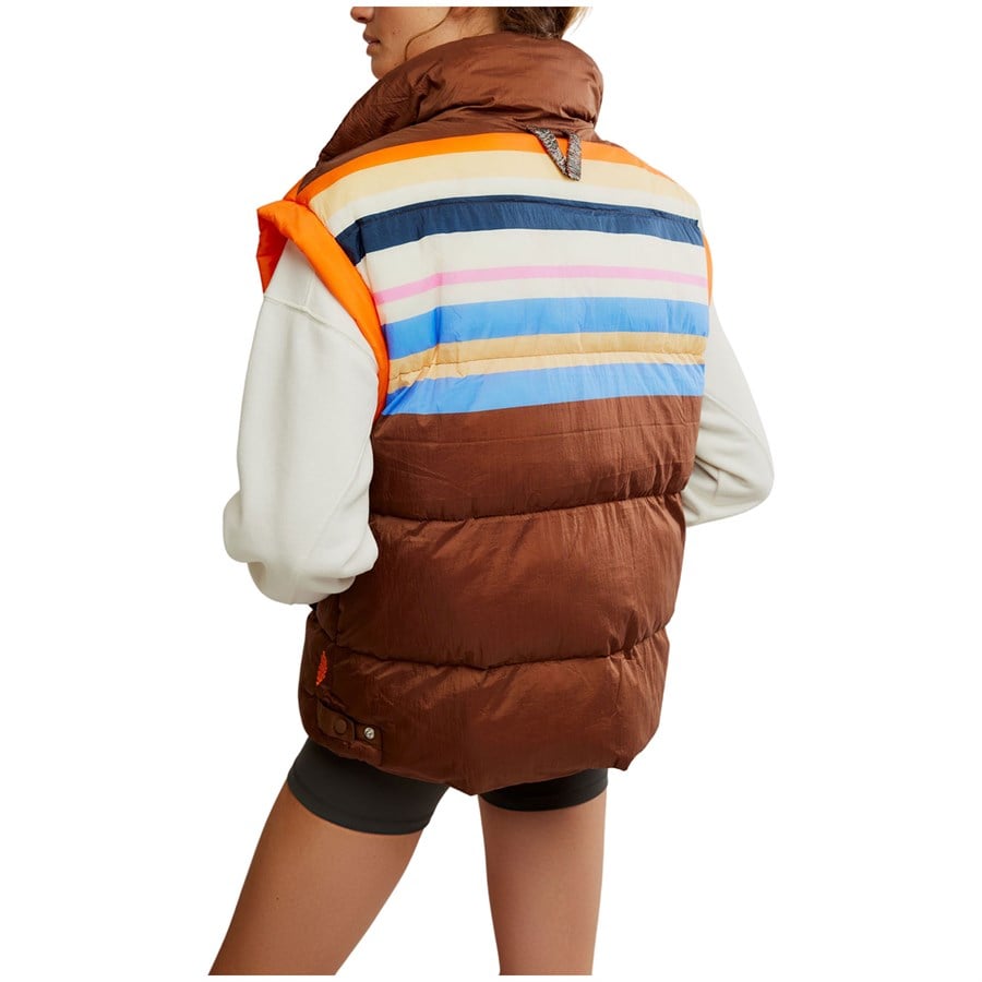 Free People Printed In A Bubble Vest - Women's