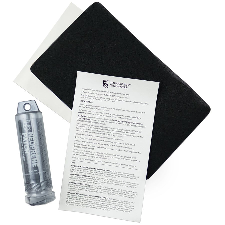 Gear Aid Tenacious Tape Iron-On Neoprene Patch