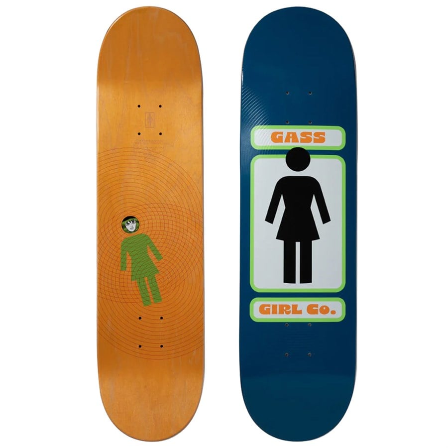 Girl Gass Hypno Girl 7.75 Skateboard Deck