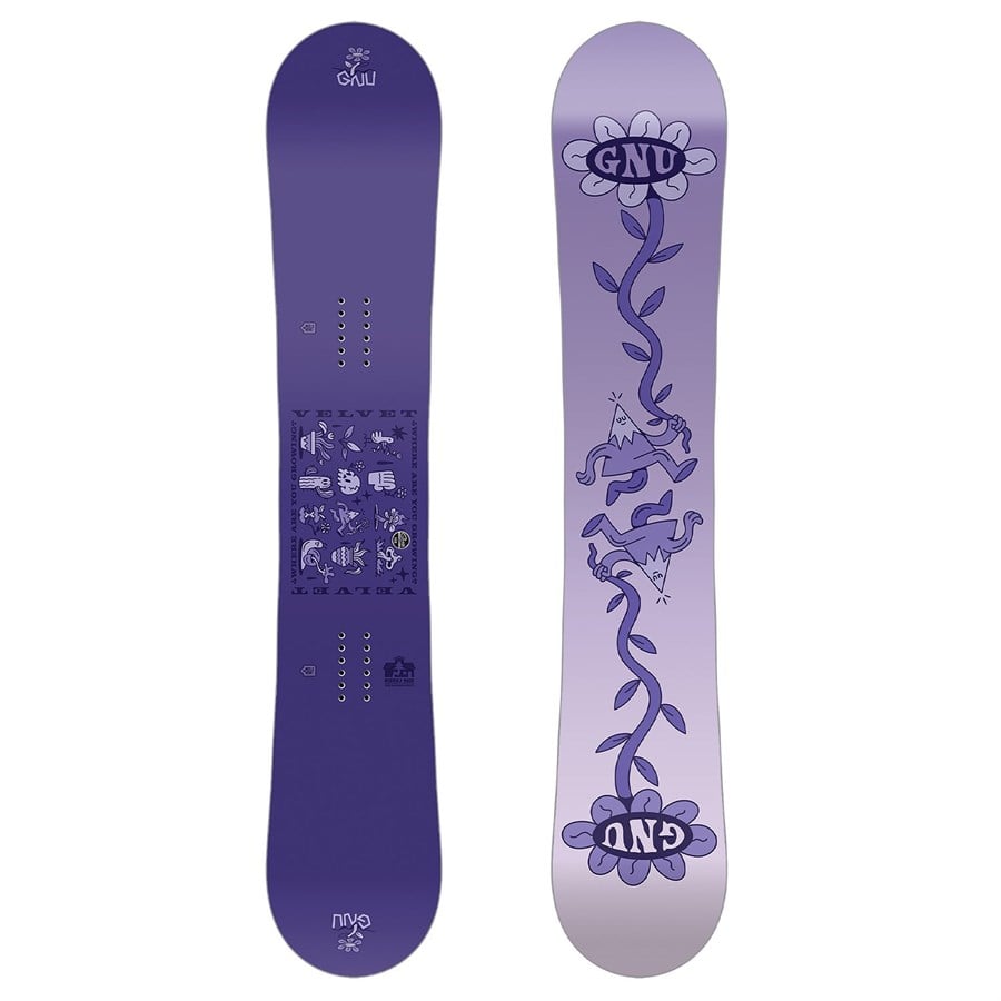 GNU Asym Velvet C2 Snowboard - Blem - Women's 2025