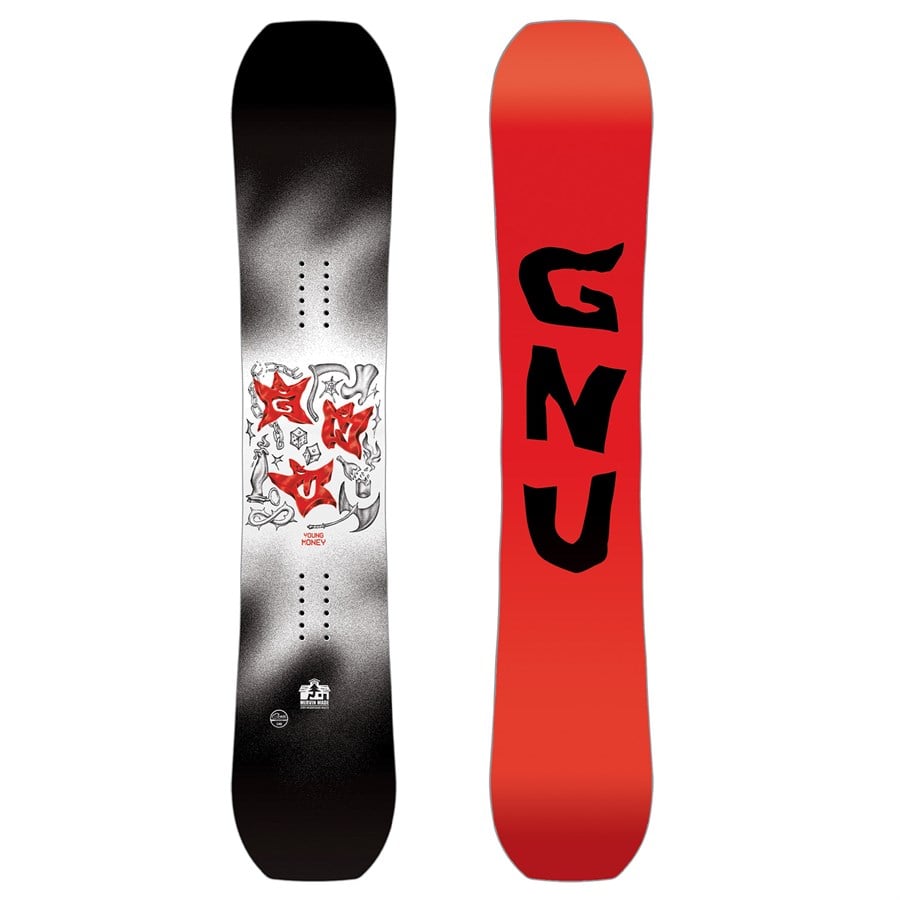 GNU Young Money C2E Snowboard - Kids' 2025