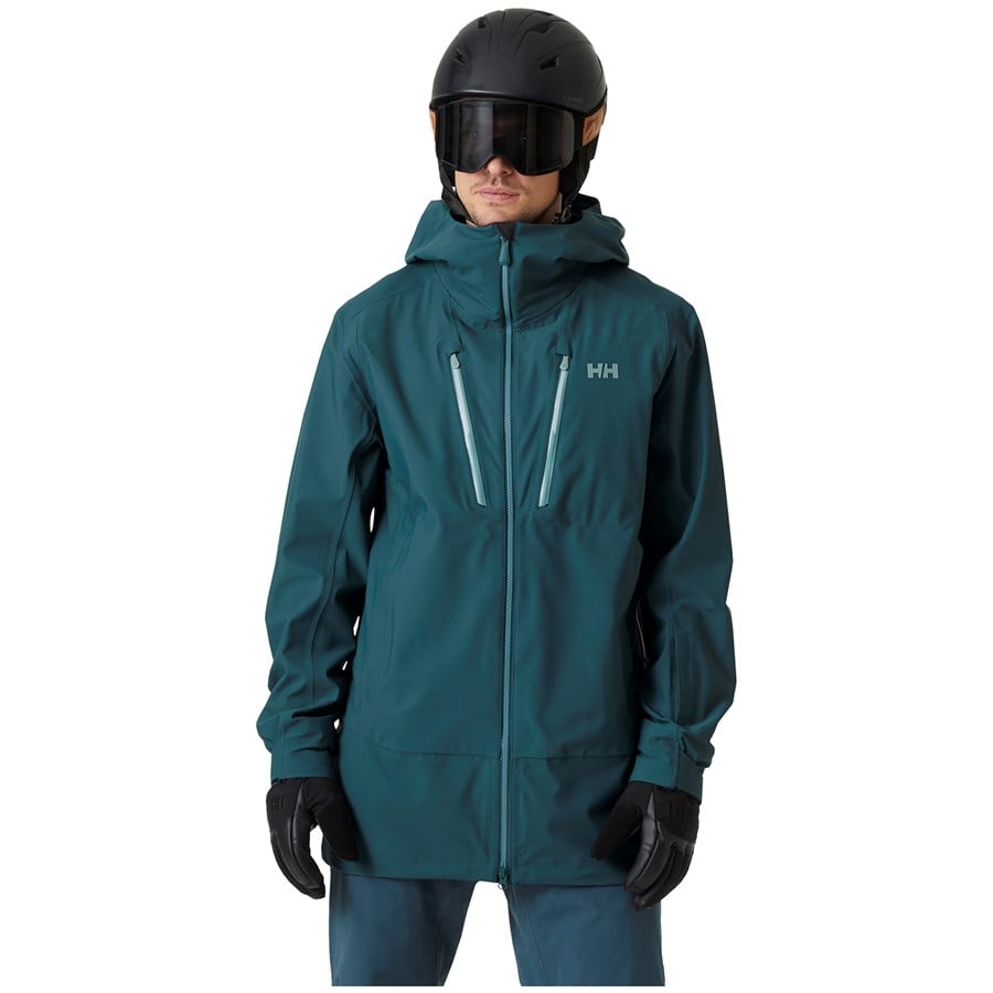 Helly Hansen Alpha 3L Long Shell Jacket - Men's