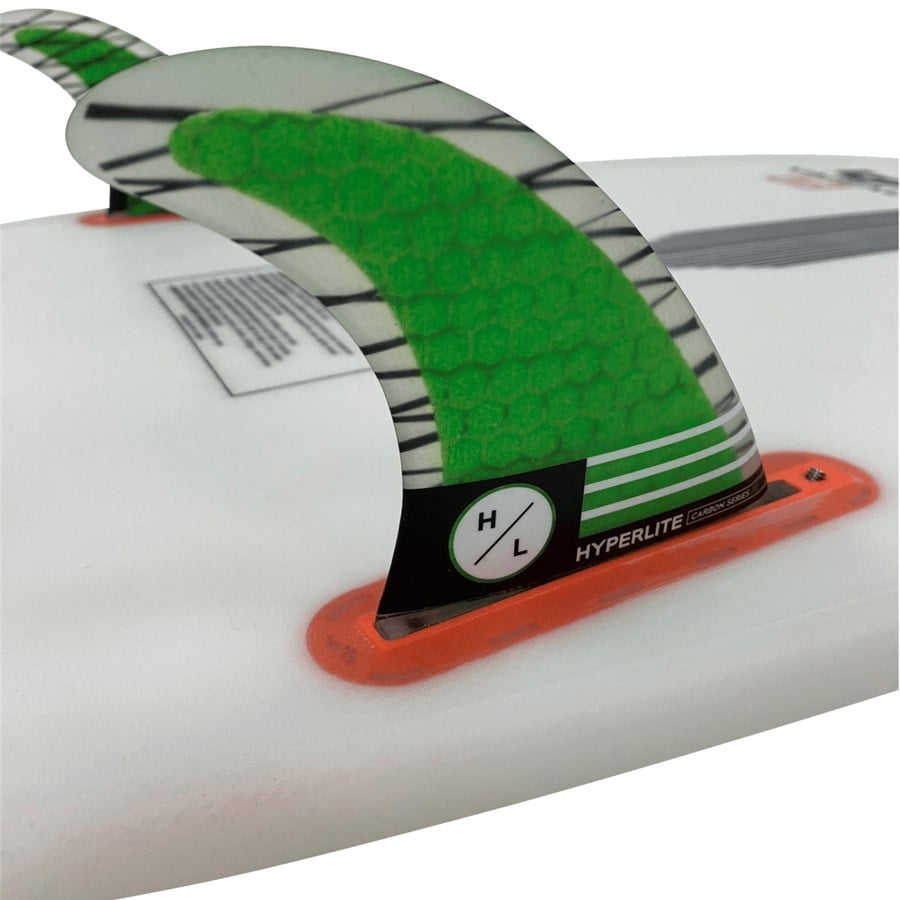 Hyperlite 4.5" Riot Carbon Surf Fin Set