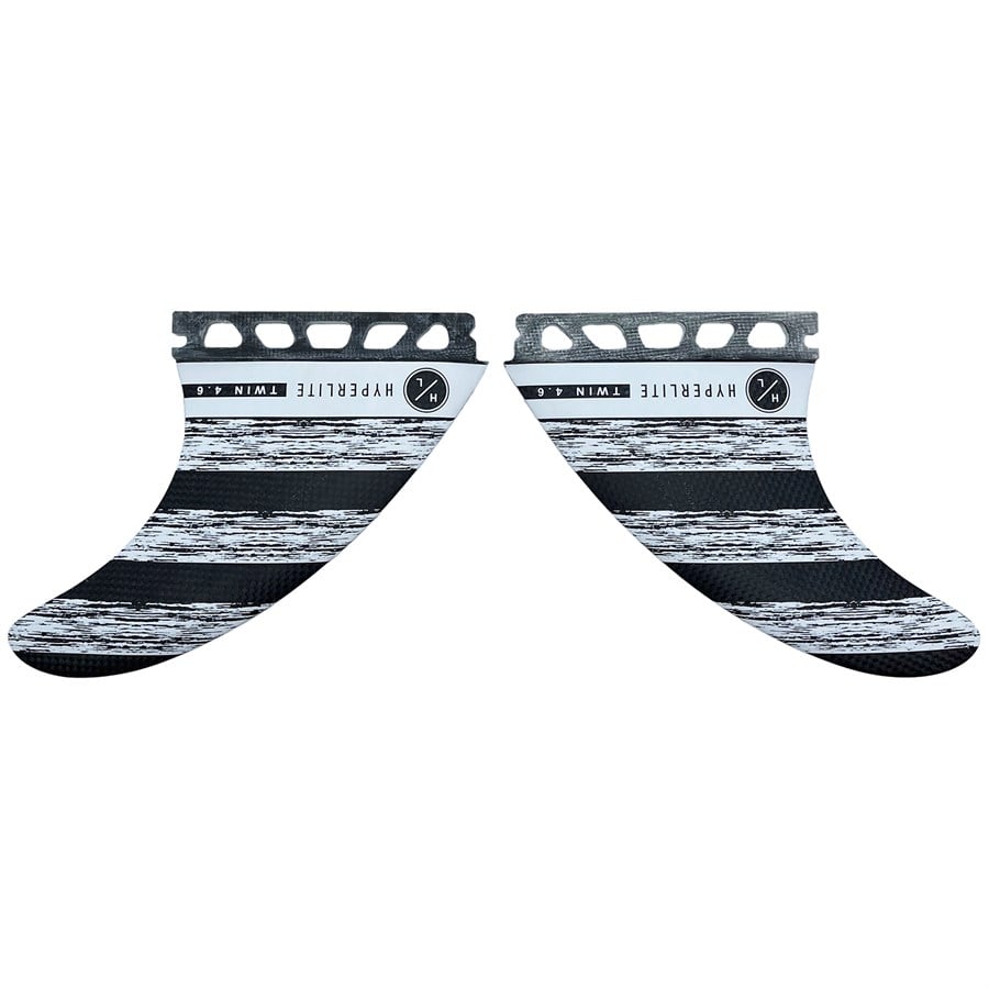 Hyperlite 4.6 Carbon Surf Twin Fin Set