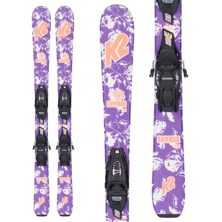 K2 Luv Bug Skis + FDT 4.5 Bindings - Kids' 2023