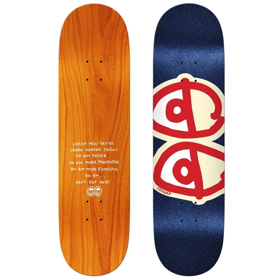 Krooked Eyes Glitter Fleck 8.5 Skateboard Deck