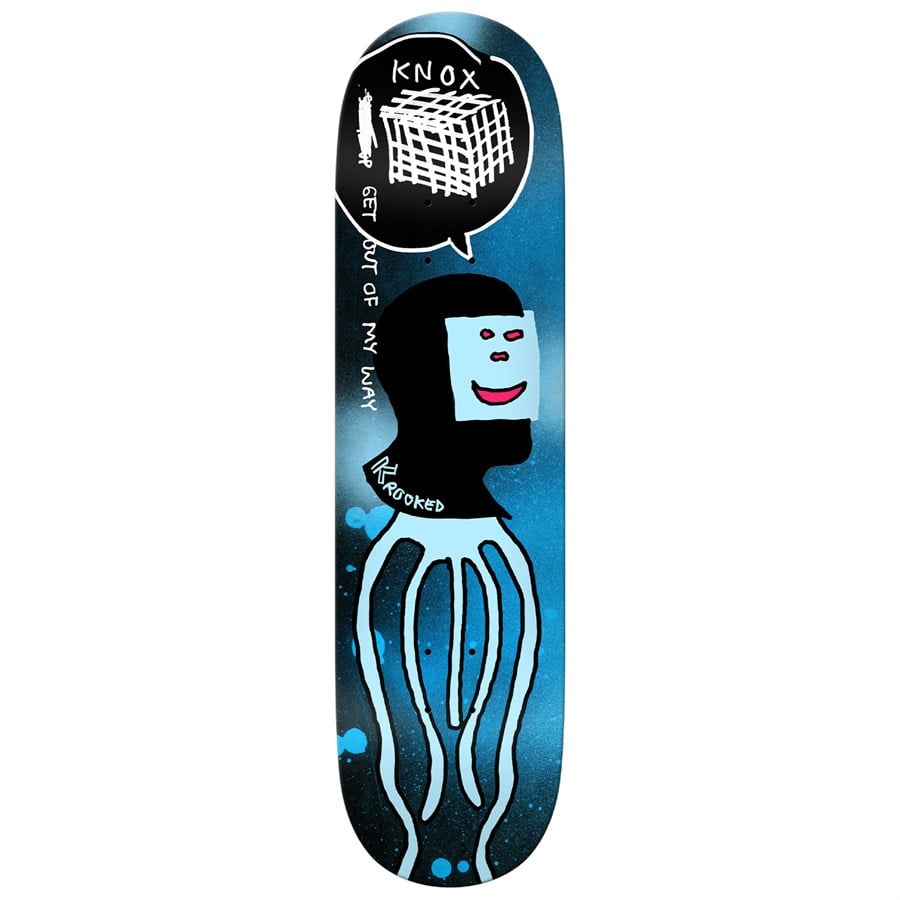 Krooked Know Squid Way 8.25 Skateboard Deck