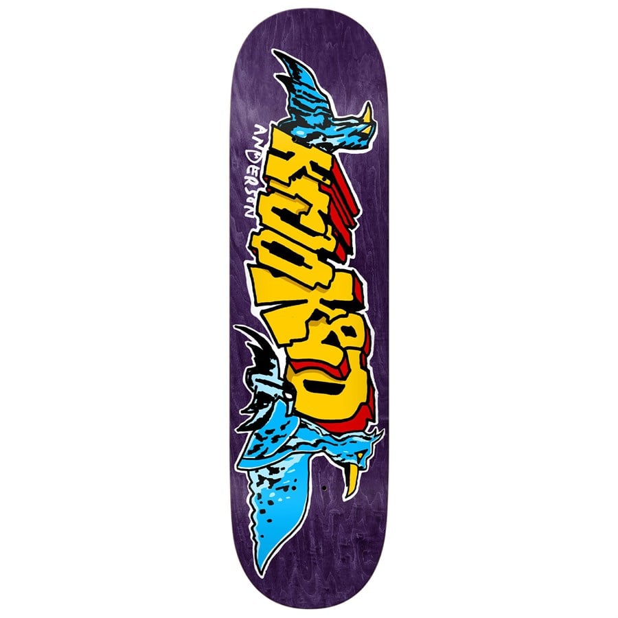 Krooked Manderson Raptors 8.38 Skateboard Deck