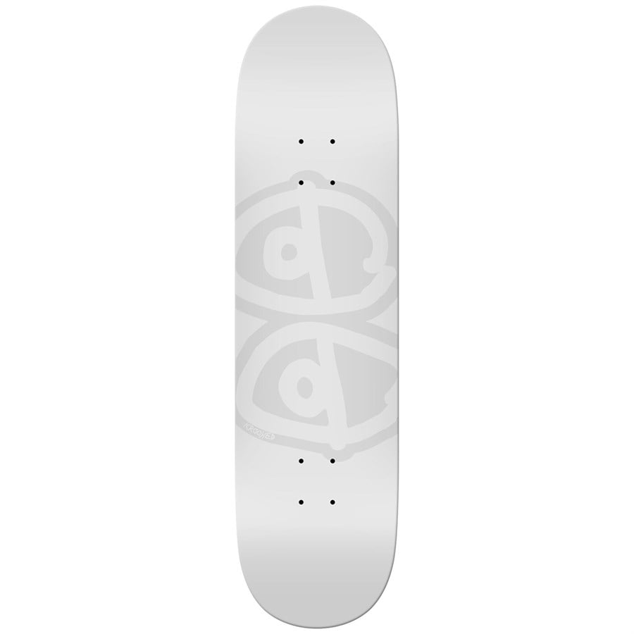 Krooked Team Eyes White 8.06 Skateboard Deck