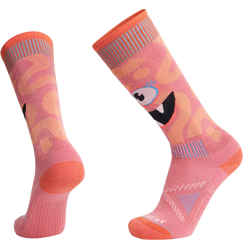 Le Bent Monster Party Light Snow Socks - Kids'