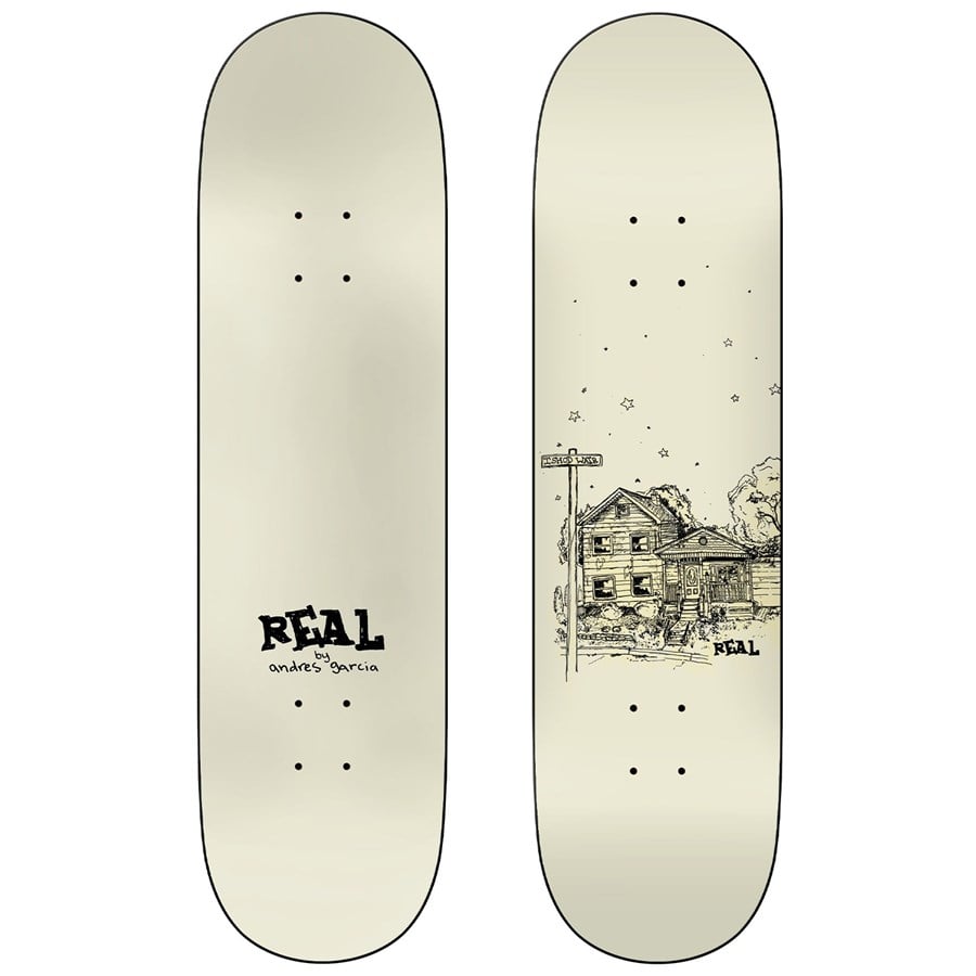 Real Ishod Home Twin Tail 8.25 Skateboard Deck
