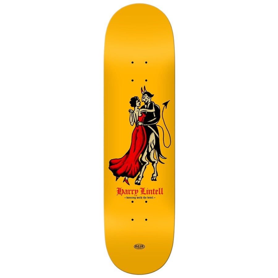 Real Lintell Dance Devil 8.5 Skateboard Deck