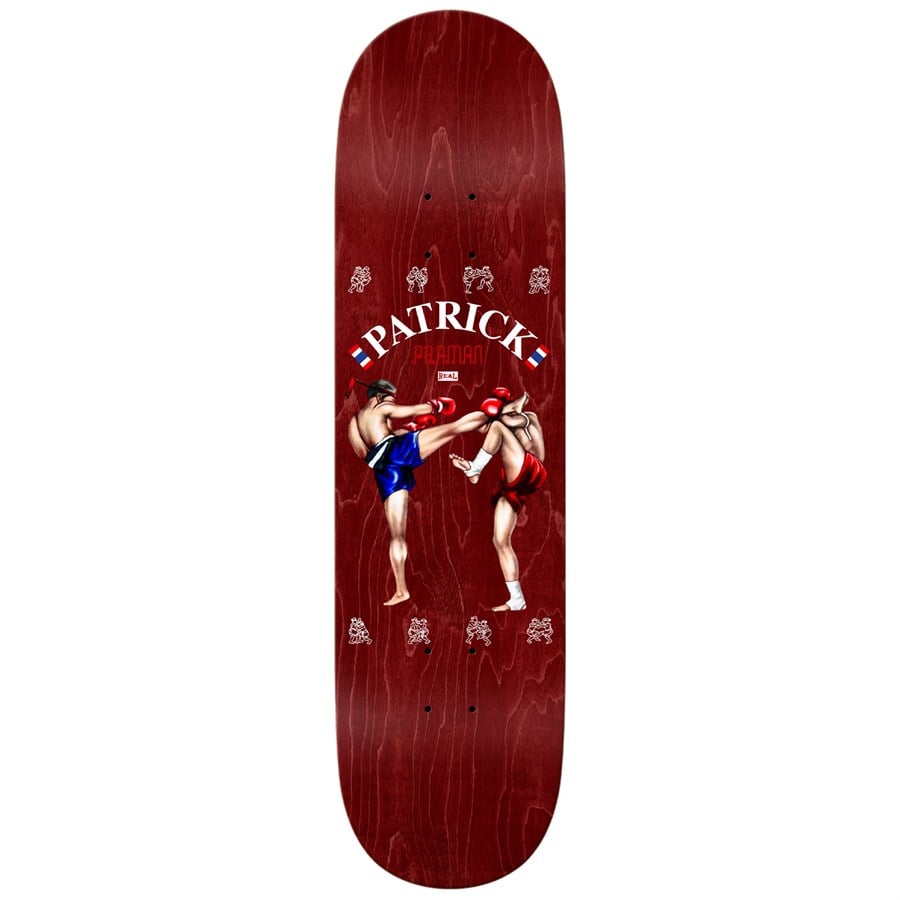 Real Praman Muay Thai 8.5 Skateboard Deck