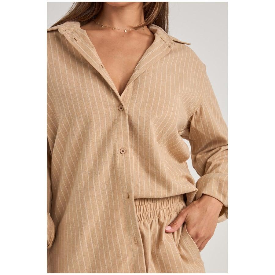 Rhythm Byron Striped Shirt - Women's