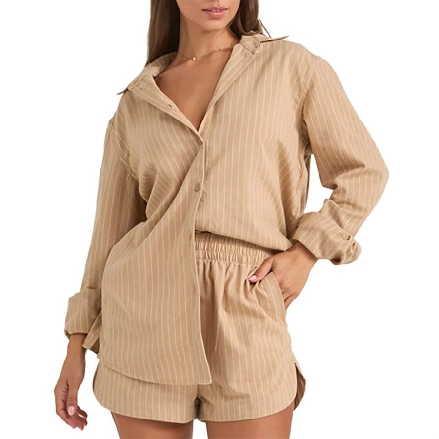 Rhythm Byron Striped Shirt - Women's