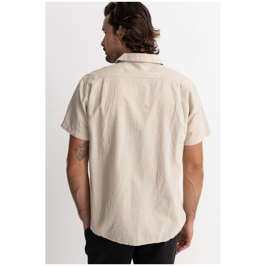 Rhythm Classic Linen Short-Sleeve Shirt - Men's