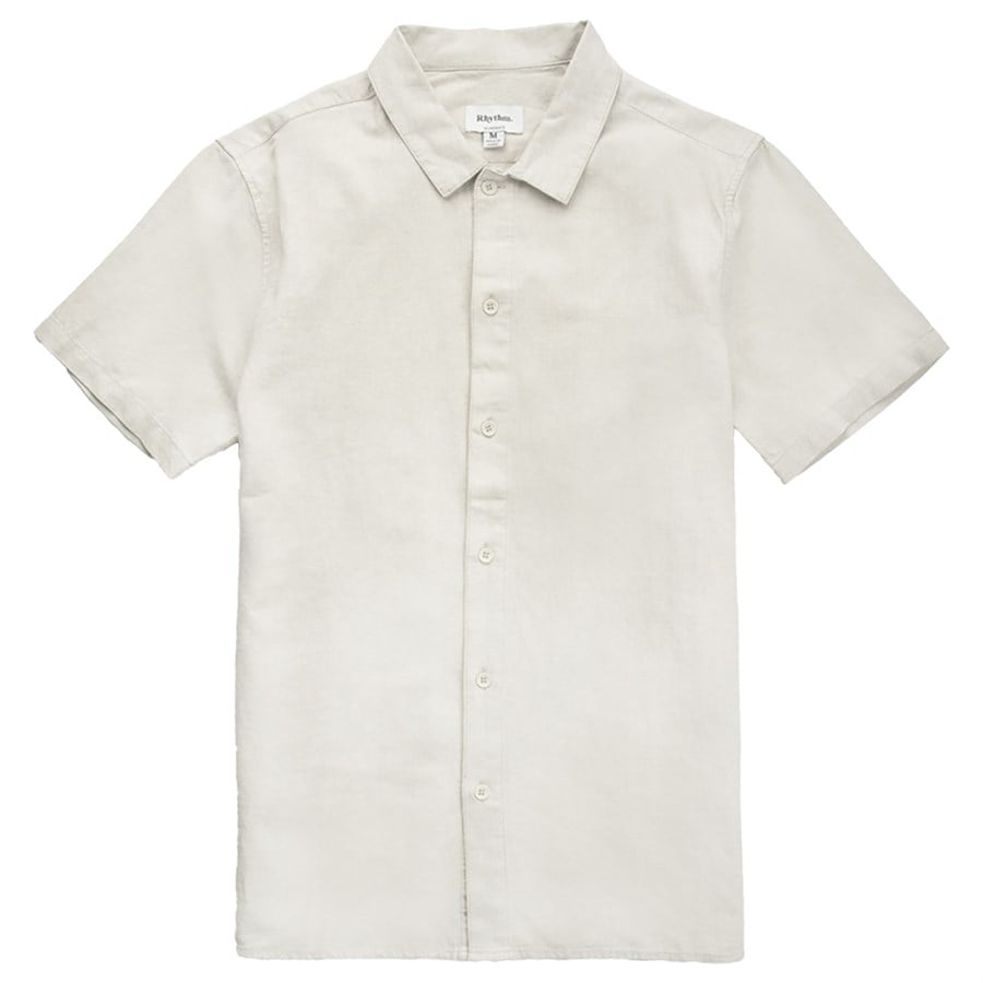 Rhythm Classic Linen Short-Sleeve Shirt - Men's