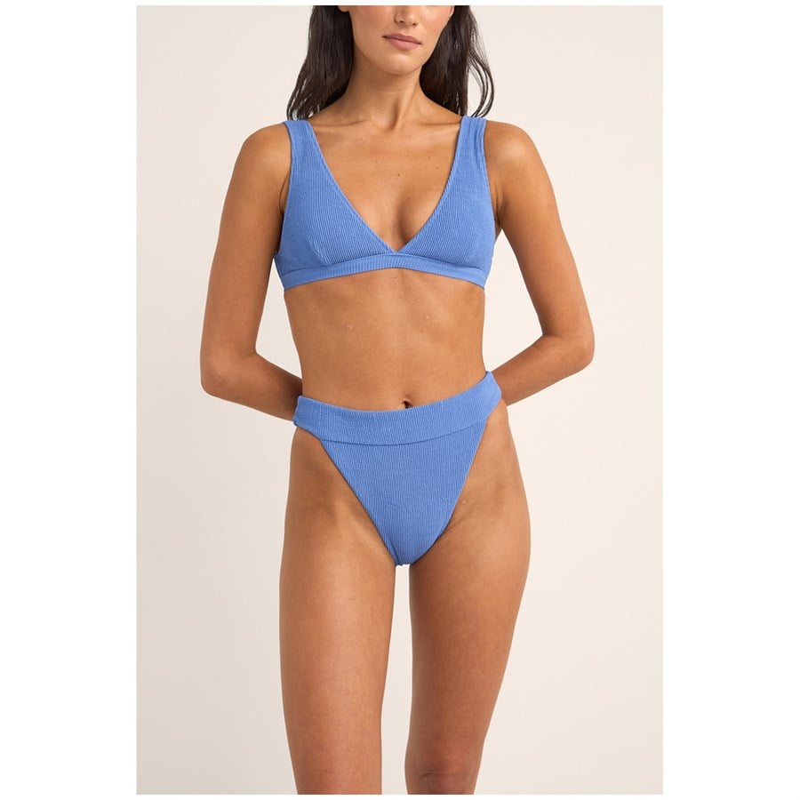 Rhythm Isla Rib Tall Tri Bikini Top - Women's