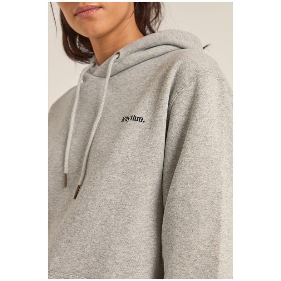 Rhythm Logo Boyfriend Fleece Hoodie - Women's