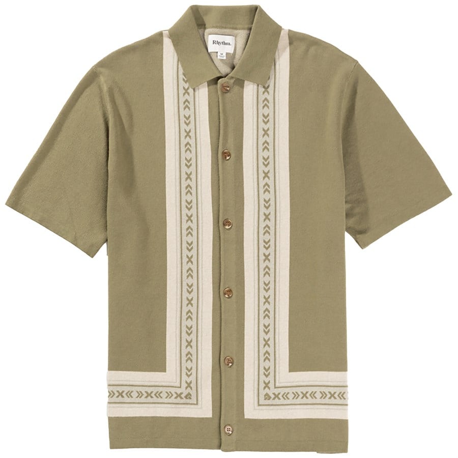 Rhythm Loma Knitted Short-Sleeve Shirt - Men's