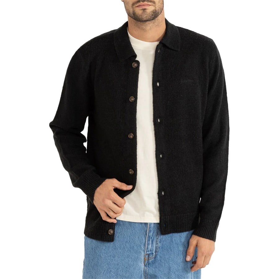 Rhythm Mohair Button Up Knit - Men's