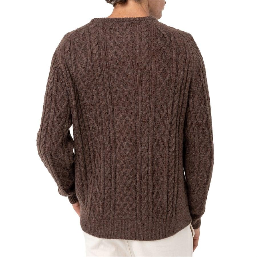 Rhythm Mohair Fishermans Knit Sweater - Men's