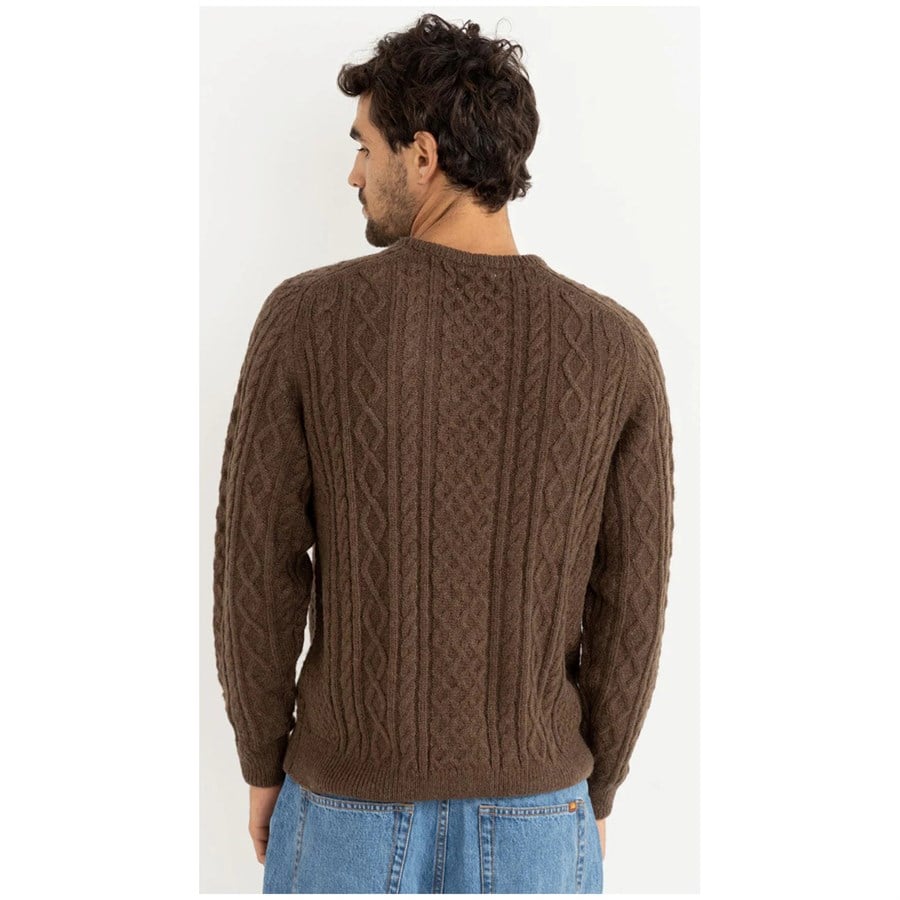 Rhythm Mohair Fishermans Knit Sweater - Men's