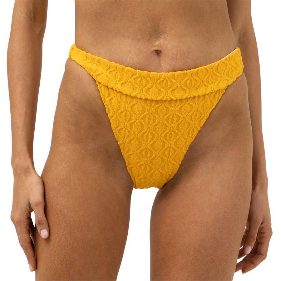 Rhythm Ripple Terry Hi Banded Bikini Bottom