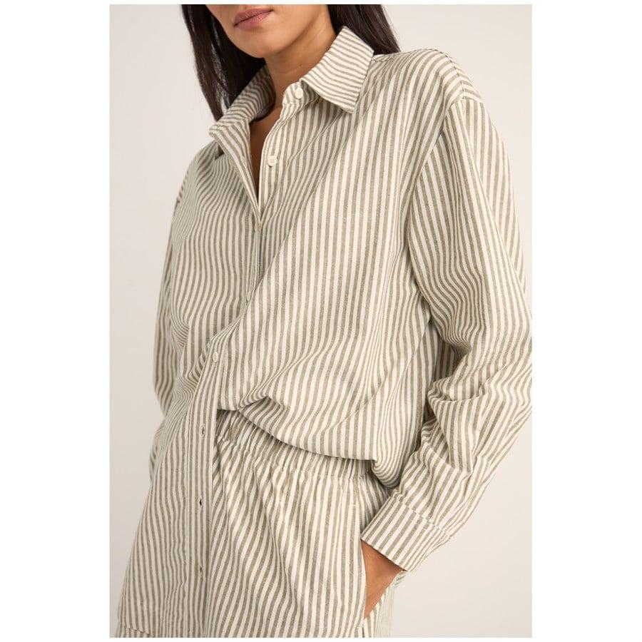 Rhythm Valley Stripe Oversized Shirt - Women's