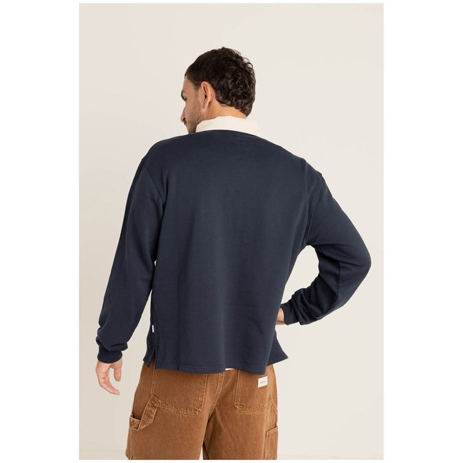 Rhythm Vintage Rugby Long-Sleeve Polo - Men's