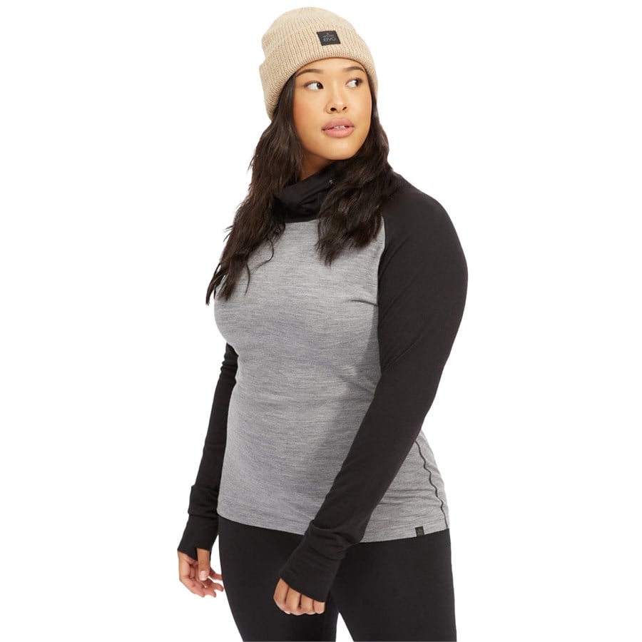 Evo Ridgetop Merino Wool Midweight High Neck Top - Women's