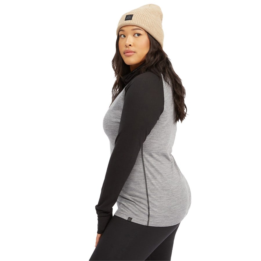 Evo Ridgetop Merino Wool Midweight High Neck Top - Women's