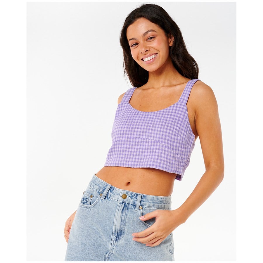 Rip Curl Premium Surf Check Crop Top - Women's
