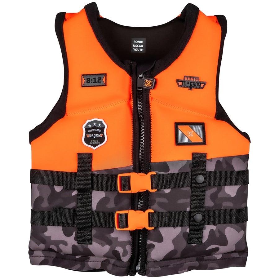 Ronix Top Grom CGA Wake Vest - Boys' 2025