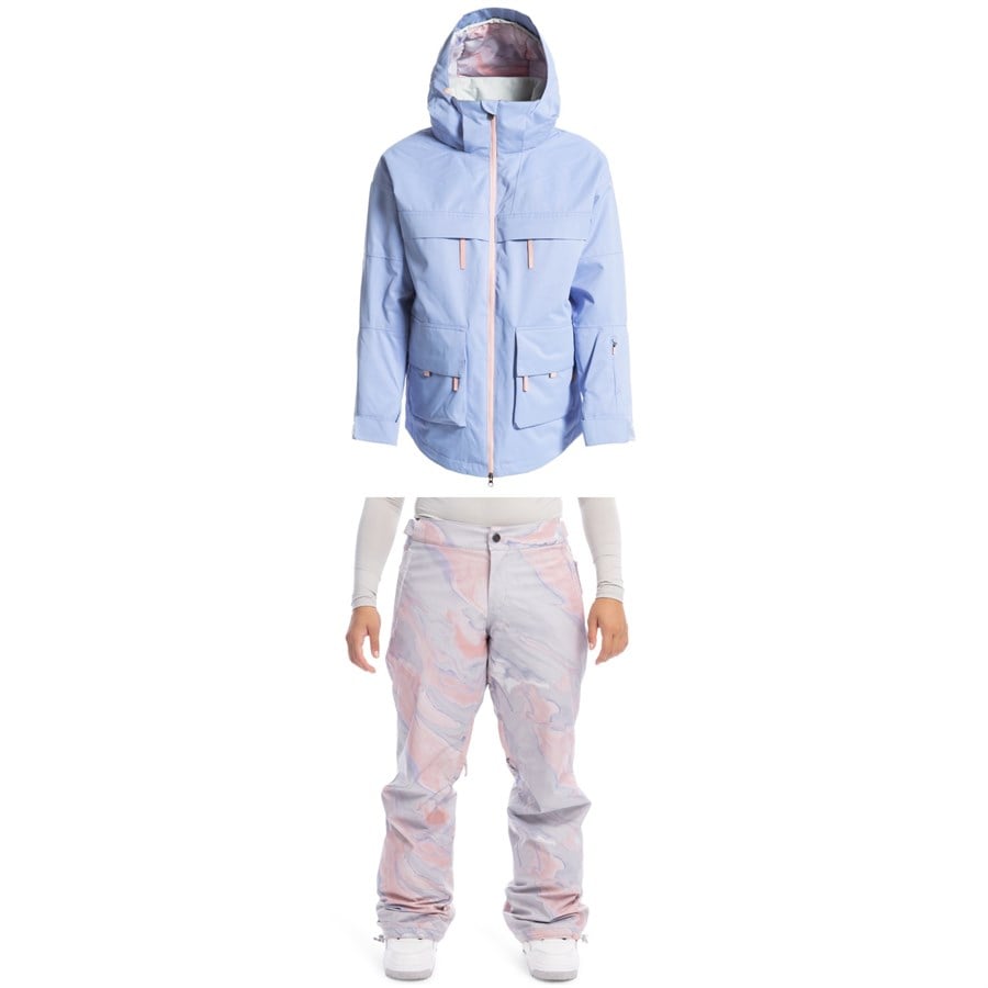 Roxy Chloe Kim Jacket + Pants - Women's 2023