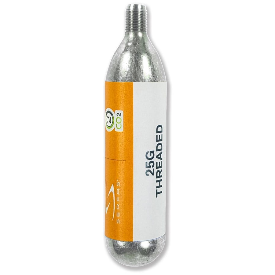 Serfas 25g CO2 Threaded Cartridge