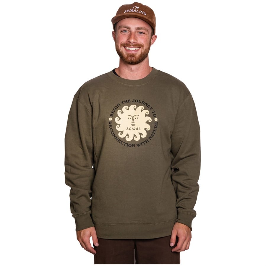 Spiral Wax Co. Nature Crew Sweatshirt - Unisex