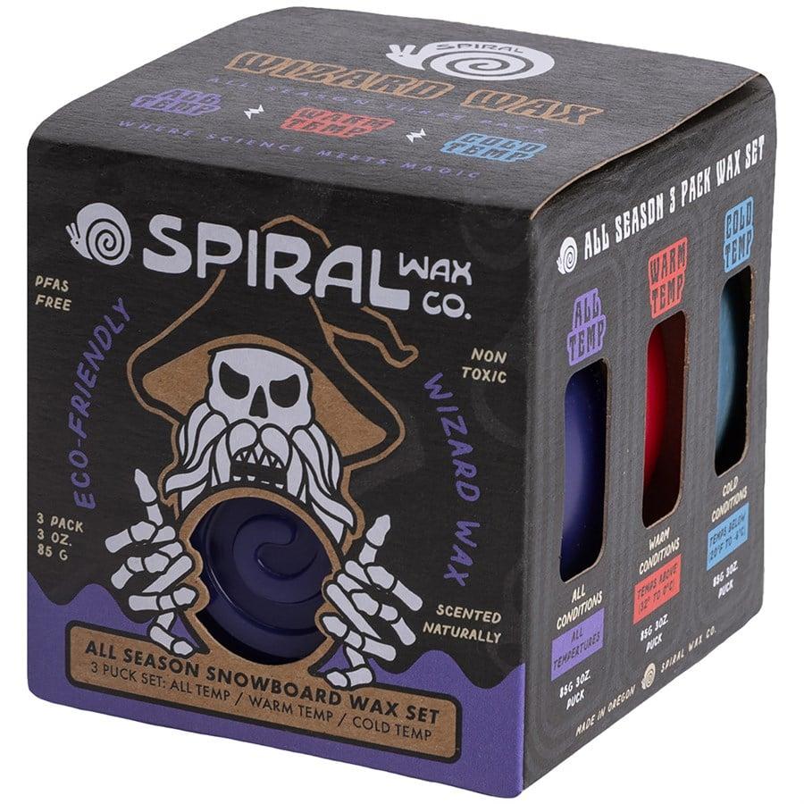 Spiral Wax Co. Wizard 3 Pack Warm/All/Cold Wax