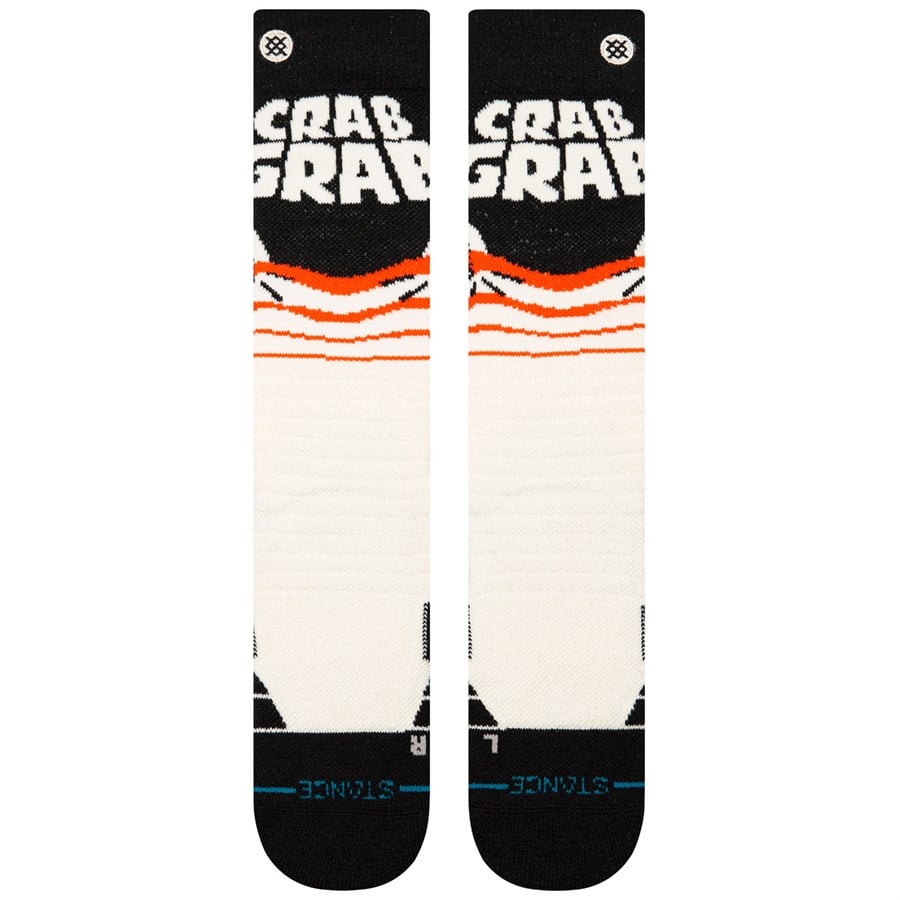 Stance Crab Grab Mid Poly Snow Socks