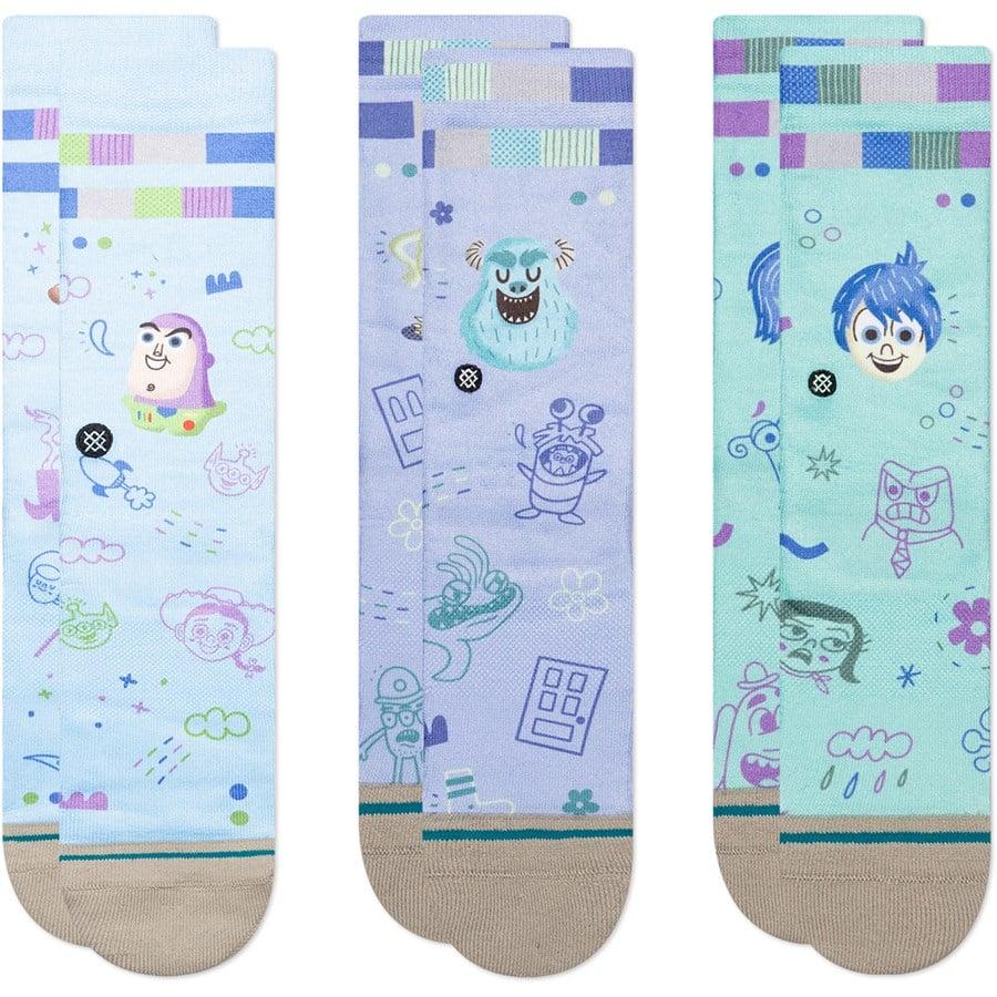 Stance Pixar By Ryan 3-Pack Socks - Kids'