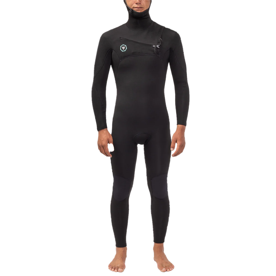 Vissla 7 Seas 4/3 Chest Zip Hooded Wetsuit