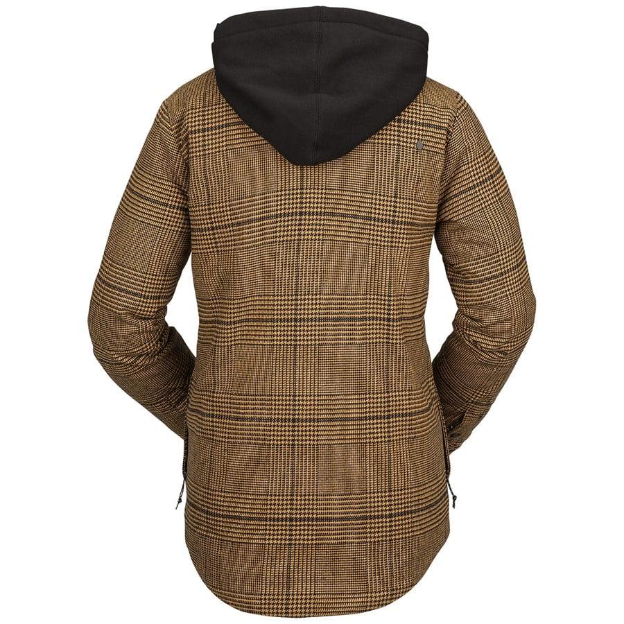 Volcom Hooded Flannel Jacket - Women's